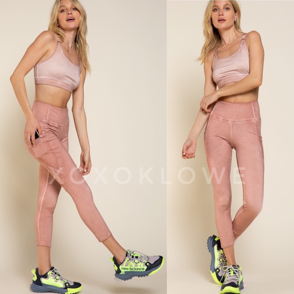 POL Rose Pink Strappy Back Activewear Bralette - Picture 10 of 13